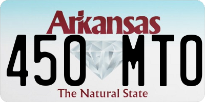 AR license plate 450MTO