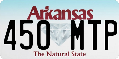 AR license plate 450MTP