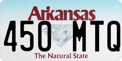 AR license plate 450MTQ