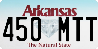 AR license plate 450MTT