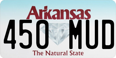 AR license plate 450MUD