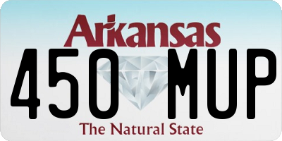 AR license plate 450MUP