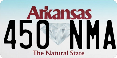 AR license plate 450NMA
