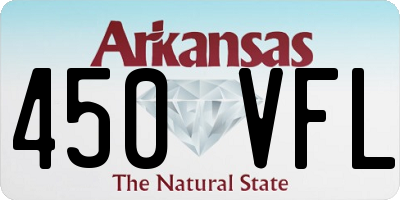 AR license plate 450VFL