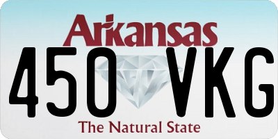 AR license plate 450VKG