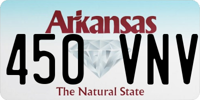 AR license plate 450VNV