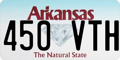 AR license plate 450VTH