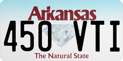 AR license plate 450VTI