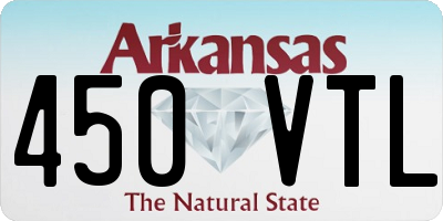 AR license plate 450VTL