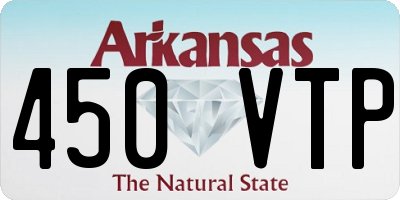 AR license plate 450VTP
