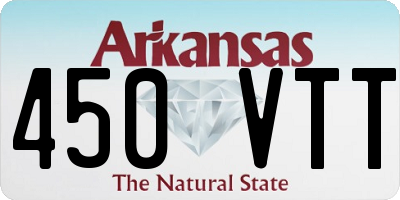 AR license plate 450VTT