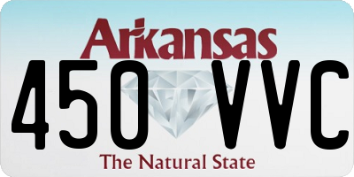 AR license plate 450VVC