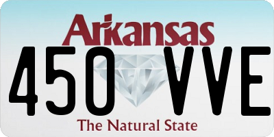 AR license plate 450VVE