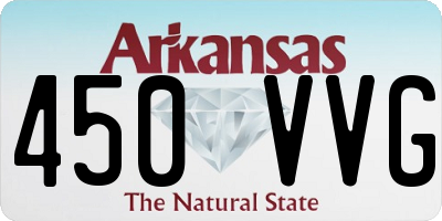 AR license plate 450VVG