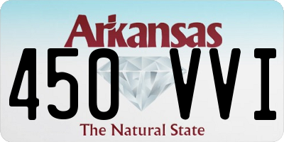 AR license plate 450VVI
