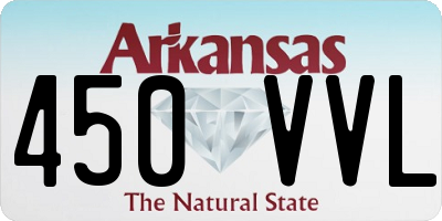 AR license plate 450VVL
