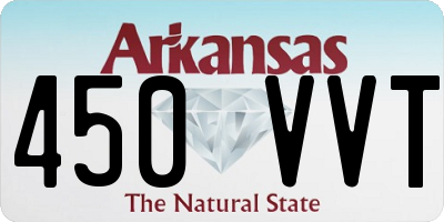 AR license plate 450VVT