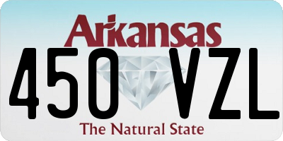 AR license plate 450VZL