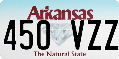 AR license plate 450VZZ