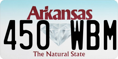 AR license plate 450WBM