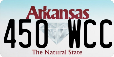 AR license plate 450WCC