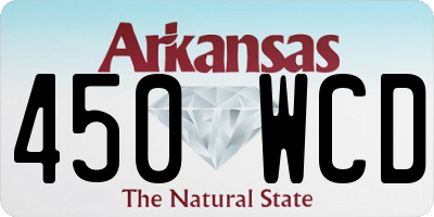 AR license plate 450WCD