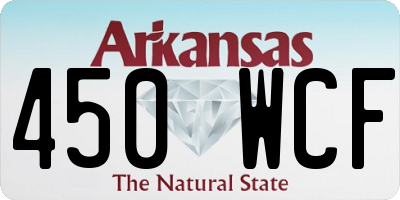 AR license plate 450WCF