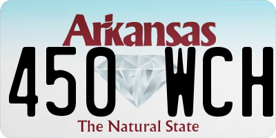 AR license plate 450WCH
