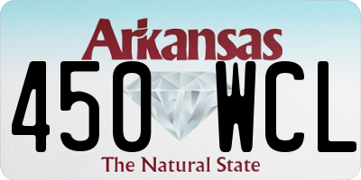 AR license plate 450WCL