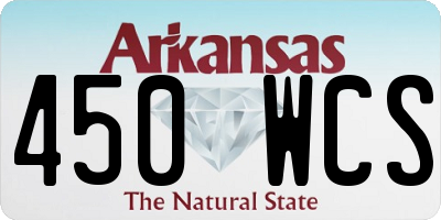 AR license plate 450WCS