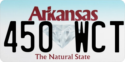 AR license plate 450WCT