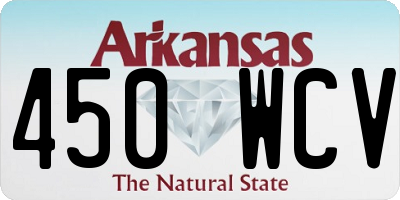 AR license plate 450WCV