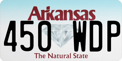 AR license plate 450WDP