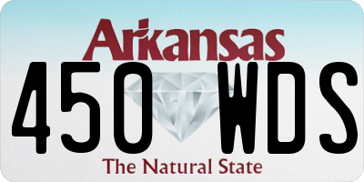 AR license plate 450WDS