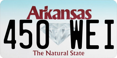 AR license plate 450WEI