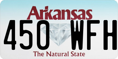 AR license plate 450WFH