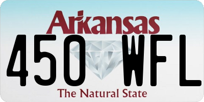 AR license plate 450WFL