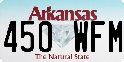 AR license plate 450WFM
