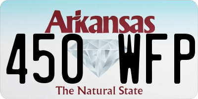 AR license plate 450WFP