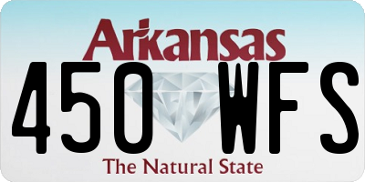 AR license plate 450WFS