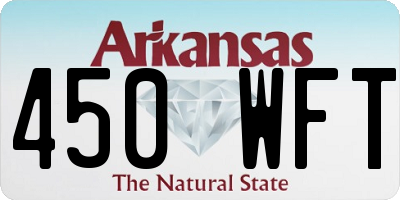 AR license plate 450WFT