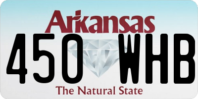 AR license plate 450WHB