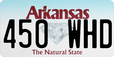 AR license plate 450WHD