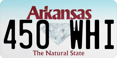 AR license plate 450WHI