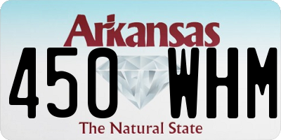 AR license plate 450WHM