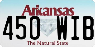 AR license plate 450WIB