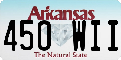 AR license plate 450WII