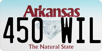 AR license plate 450WIL