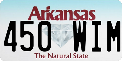 AR license plate 450WIM