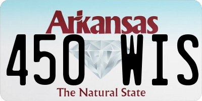 AR license plate 450WIS